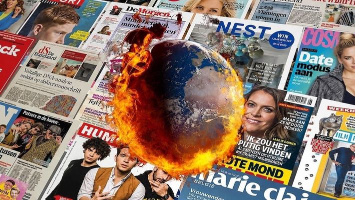 Belgische tijdschriften veroorzaken opwarming aarde